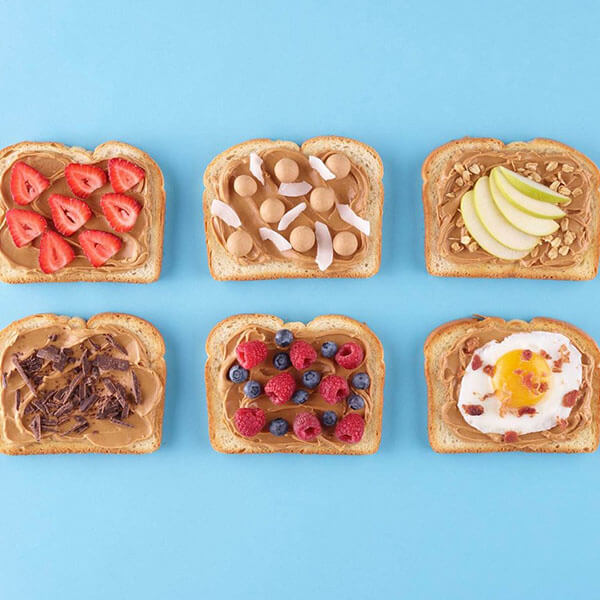 SKIPPY® Erdnussbutter-Toasts – Rezepte