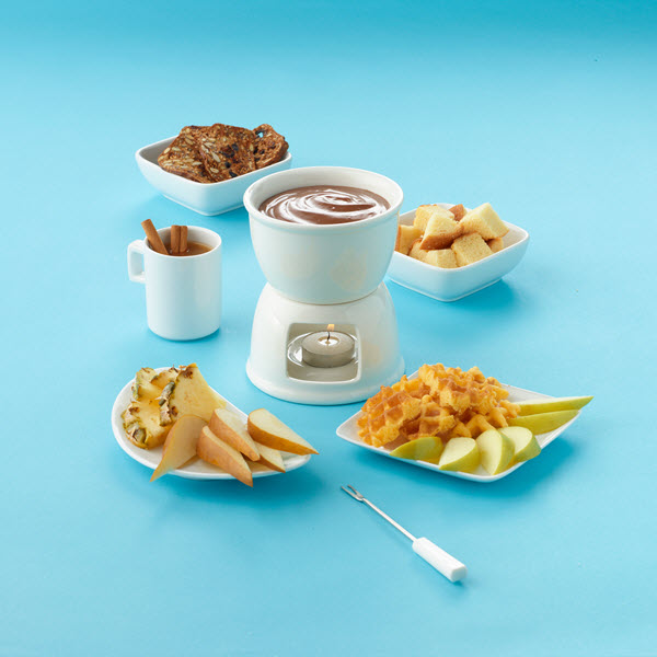 SKIPPY® Schokoladen-Erdnussbutter-Fondue – Rezepte